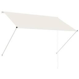 Berkfield Home Retractable Awning 200x150 cm Cream in Beige - thumbnail 2