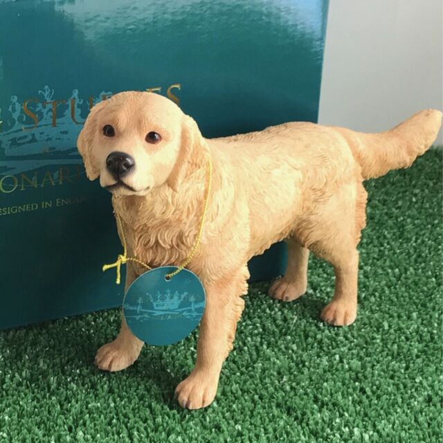 Animal Crackers Golden Retriever Dog Figurine By Leonardo, Gift Boxed - image 1