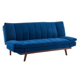 Bravich LTD Mondaine Sofa Bed Click Clack Double in Navy - Size: 3 Seater - thumbnail 5