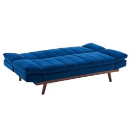 Bravich LTD Mondaine Sofa Bed Click Clack Double in Navy - Size: 3 Seater - thumbnail 6