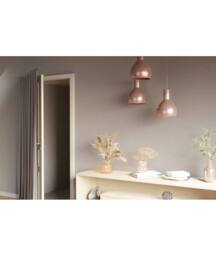 New Edge Blinds 16-19mm Extendable No-Drill Over-Door Curtain Pole - 70cm-120cm in Black - Size: 70 cm - 120 cm - thumbnail 5