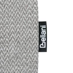 Wyld and Coco Set of 2 Dining Chairs - Black Rubberwood Frame Light Grey Seat - thumbnail 8