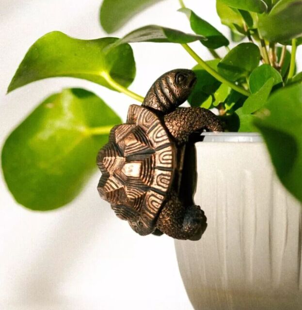 Marco Paul Tortoise Plant Pot Hanger Weather Proof in Bronze - image 1