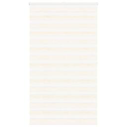 Berkfield Home Zebra Blind Marble Beige 135x200 cm Fabric Width 130.9 cm Polyester - thumbnail 2