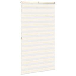 Berkfield Home Zebra Blind Marble Beige 135x200 cm Fabric Width 130.9 cm Polyester - thumbnail 4