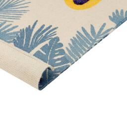 Wyld and Coco Leopard Print Kids Rug 80 x 150 cm Low Pile Multicolour - Size: 80 cm x 150 cm - thumbnail 4