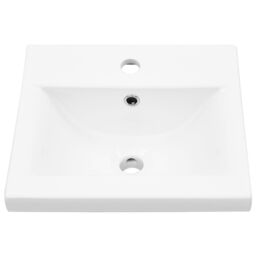 Berkfield Home Sink Cabinet with Built-in Basin Black Oak Engineered Wood, Sink Cabinet Old Wood 41x38.5x45 cm Engineered Wood in Brown - thumbnail 7
