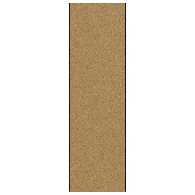Berkfield Home Doormat Cream, Black Polyamide 400 x 120 x 0.9 cm Doormat in Light Tan - Size: Medium - image 1