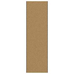 Berkfield Home Doormat Cream, Black Polyamide 400 x 120 x 0.9 cm Doormat in Light Tan - Size: Medium - thumbnail 1