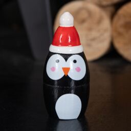 Samuel Alexander 16cm Hand Painted Wooden Christmas Santa Festive Figurine Set - thumbnail 6