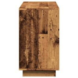 Berkfield Home Sideboard Old Wood 102x35x60 cm Engineered Wood in Brown - Size: 102 x 35 x 60 cm - thumbnail 5