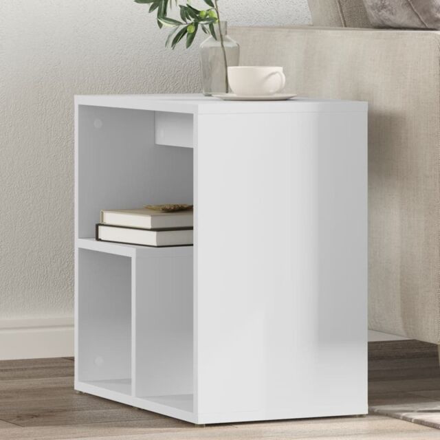 Berkfield Home Side Tables 2 pcs White 50x30x50 cm Engineered Wood - Size: 50 x 30 x 50 cm - image 1