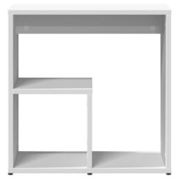 Berkfield Home Side Tables 2 pcs White 50x30x50 cm Engineered Wood - Size: 50 x 30 x 50 cm - thumbnail 6