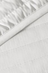 Bianca 'Quilted Lines' Bedspread in White - thumbnail 2
