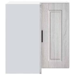 "Berkfield Home Kitchen Wall Corner Cabinet ""Porto"" Grey Sonoma Engineered Wood" - thumbnail 6