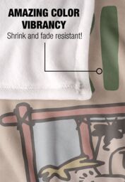 Warner Brothers Flintstones Officially Licensed Silky Touch Super Soft Throw Blanket 152 x 127 cm in White - thumbnail 4