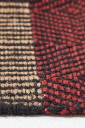 Homescapes Multicolour Striped Jute Rug - Size: 120 cm x 180 cm - thumbnail 4