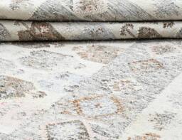 FurnitureboxUK Maren Grey Kilim Patterned Indoor / Outdoor Rug 160x230cm in Light Grey - Size: 230 cm x 160 cm - thumbnail 7