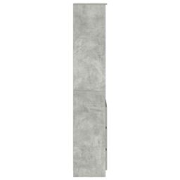 Berkfield Home Highboard Concrete Grey 37.5x35x180 cm Engineered Wood - thumbnail 7