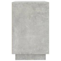Berkfield Home Sideboard Concrete Grey 102x35x55 cm Engineered Wood - Size: 102 x 35 x 55 cm - thumbnail 7