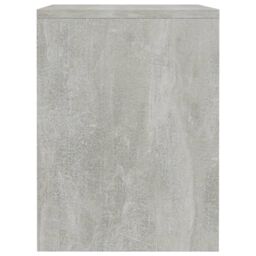 Berkfield Home Bedside Cabinet Concrete Grey 40x30x40 cm Engineered Wood - Size: 40 x 30 x 40 cm - thumbnail 5