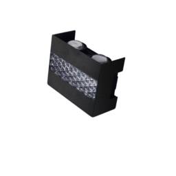 Obasyhig 2 Pack ABS Outdoor Waterproof Wall Lamp for Garden Decoration in Black - thumbnail 1