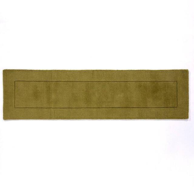Esselle Esme Wool Runner in Olive - Size: 60 cm x 230 cm - image 1