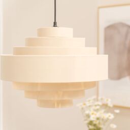 ValueLights Sette Mink Ceiling Pendant Shade in Taupe - thumbnail 3