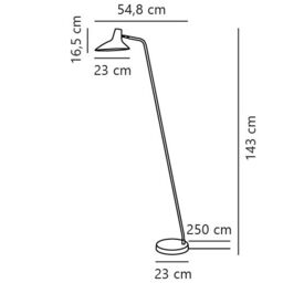 Nordlux Modern Indoor Floor Lamp Black Metal E14 Adjustable Head - Mains Powered, IP20 - thumbnail 5