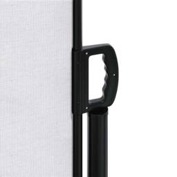 Berkfield Home Retractable Side Awning White 140x600 cm - thumbnail 8