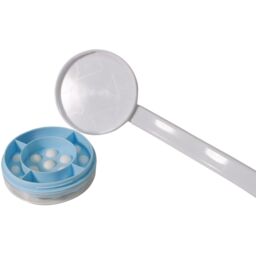 mysmartbuy Easy Reach Lotion Applicator - Long Handle Body Brush with Massaging Rollerballs for Applying Lotions, Creams, Oils, Body Wash in White - thumbnail 5
