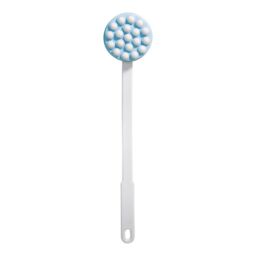mysmartbuy Easy Reach Lotion Applicator - Long Handle Body Brush with Massaging Rollerballs for Applying Lotions, Creams, Oils, Body Wash in White - thumbnail 2