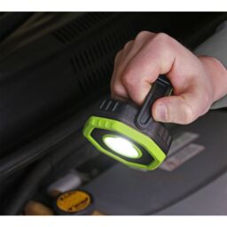 Loops 360Ã‚ ° Pocket Floodlight - 7W COB LED - Rechargeable - Magnetic Base - Green - thumbnail 4