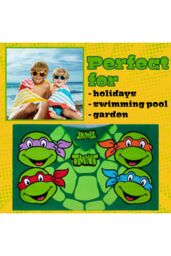 Teenage Mutant Ninja Turtles Hooded Towel in Green - thumbnail 2