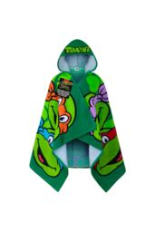 Teenage Mutant Ninja Turtles Hooded Towel in Green - thumbnail 1