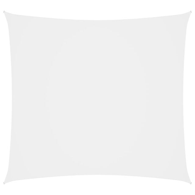 Berkfield Home Sunshade Sail Oxford Fabric Square 4x4 m White - image 1