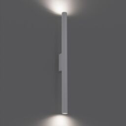 Sollux Lighting Modern Wall Lamp 50x2.5x5cm 2xLight in White - Size: 50x2.5x5 cm - thumbnail 3