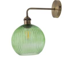 First Choice Lighting Isaac - Antique Brass Wall Lamp in Gold - thumbnail 6