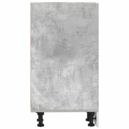 Berkfield Home Bottom Cabinet Concrete Grey 40x44.5x81.5 cm Engineered Wood - thumbnail 5