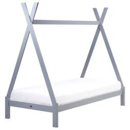 Wyld and Coco Grey Pine Teepee Kids Bed Frame EU Single with Slatted Base - thumbnail 2