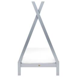 Wyld and Coco Grey Pine Teepee Kids Bed Frame EU Single with Slatted Base - thumbnail 6