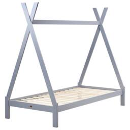 Wyld and Coco Grey Pine Teepee Kids Bed Frame EU Single with Slatted Base - thumbnail 3