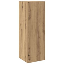 Berkfield Home Wall-mounted Tv Cabinet with Shelf Wall-mounted with Storage 8 pcs Artisan oak Medium in Brown - thumbnail 5