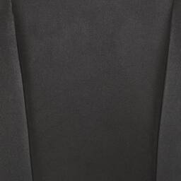 Wyld and Coco Velvet Tub Armchair Black with Gold Metal Base - thumbnail 8