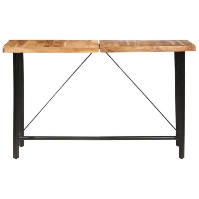 Berkfield Home Bar Table 180x70x107 cm Solid Sheesham Wood in Brown - Size: 180 x 70 x 107 cm - image 1