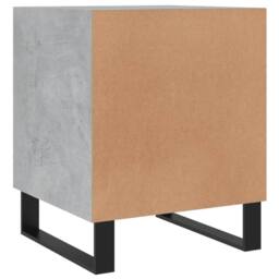 Berkfield Home Bedside Cabinets 2 pcs Concrete Grey 40x40x50 cm Engineered Wood - Size: 40 x 40 x 50 cm - thumbnail 9