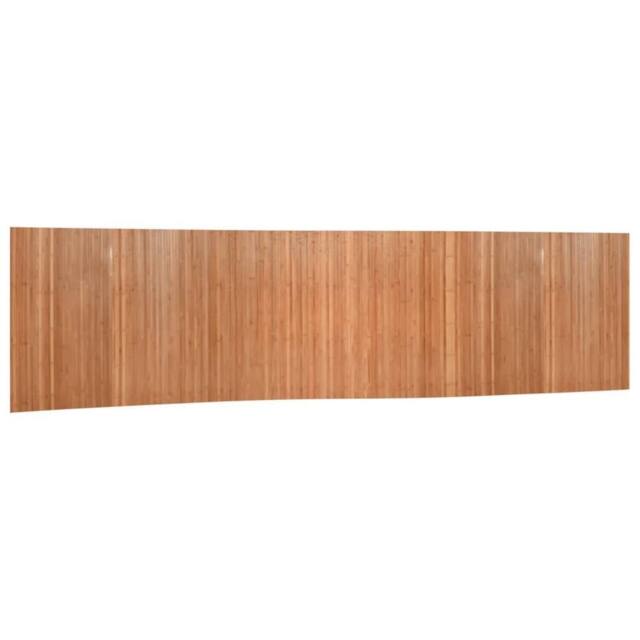 Berkfield Home Room Divider Natural 165x800 cm Bamboo in Brown - image 1