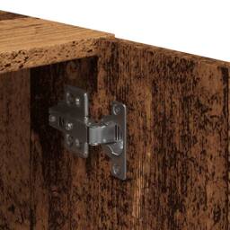 Berkfield Home TV Cabinet Old Wood 180x31.5x40 cm Engineered Wood in Brown - thumbnail 8