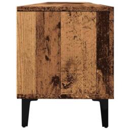 Berkfield Home TV Cabinet Old Wood 180x31.5x40 cm Engineered Wood in Brown - thumbnail 6