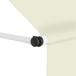Berkfield Home Manual Retractable Awning 300 cm Cream in Beige - thumbnail 2